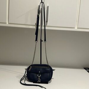 Rebecca Minkoff blue leather crossbody